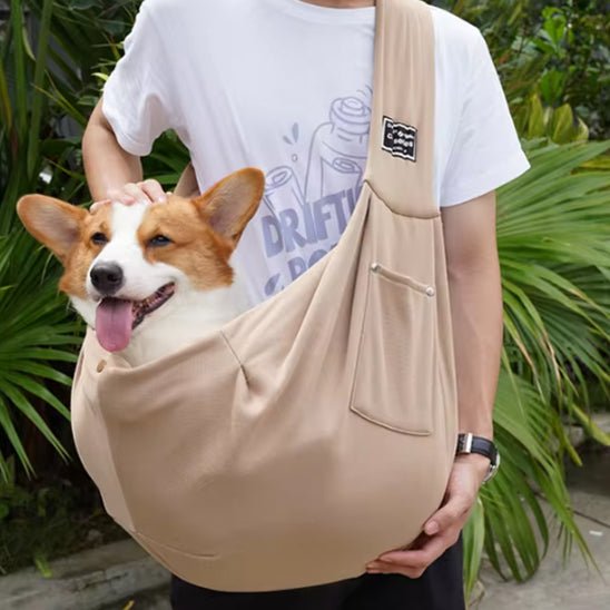 chien sac de transport | Bandoulière - ECO HARMONIE CANIN