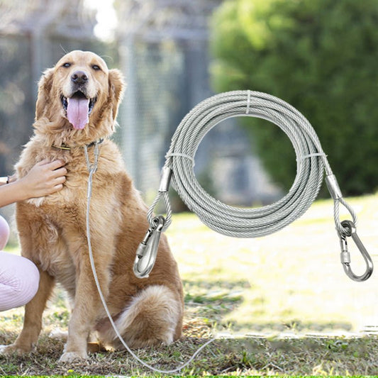 Longe pour chien | câble d'attache anti évasion - ECO HARMONIE CANIN